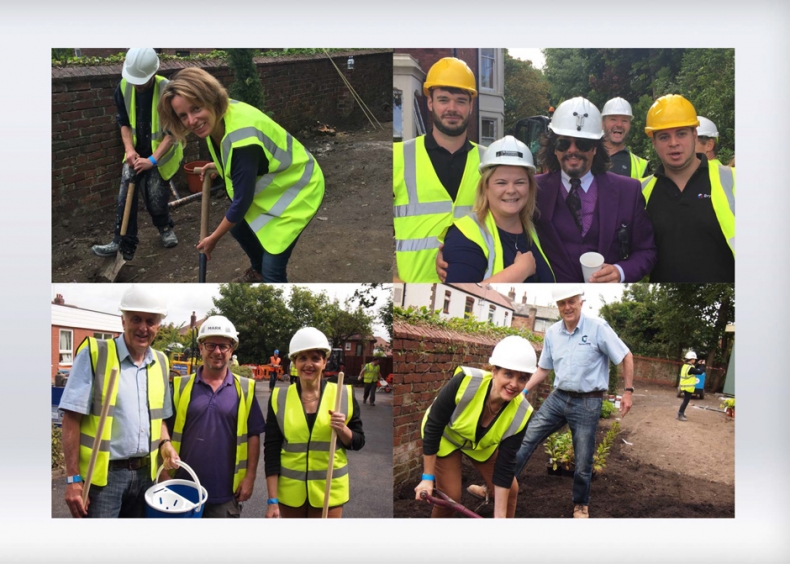 Thrilled to support clients for DIY SOS Big Build for Children in Need
