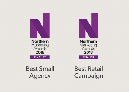 Double shortlist in the Northern Marketing Awards