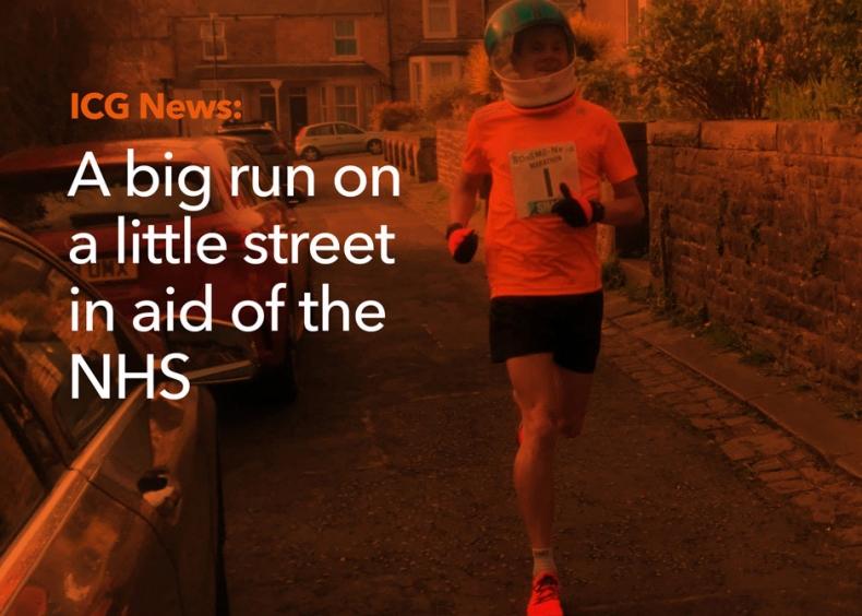Marathon man goes the extra mile for NHS