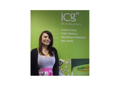 BLOSSOMING PR STUDENT AT ICG