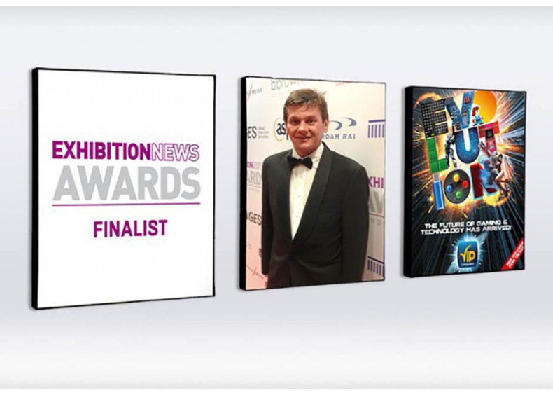Evolution event branding shortlisted by Exhibition News Awards